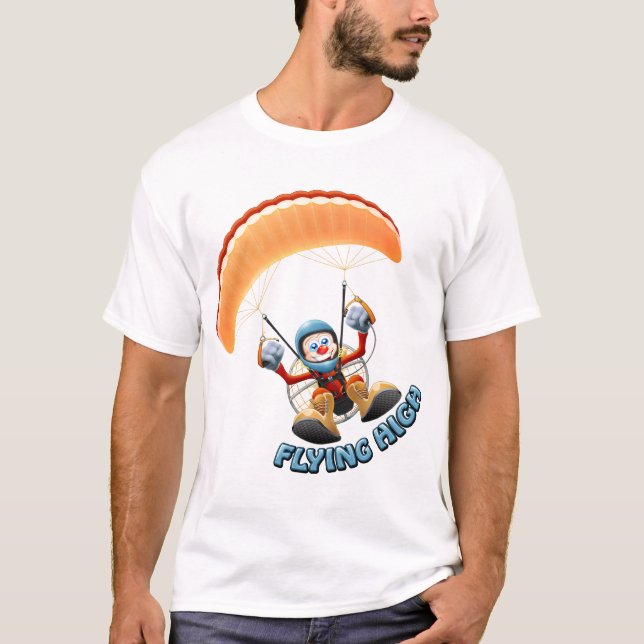 Camiseta T-shirt do Paraglider (Frente)