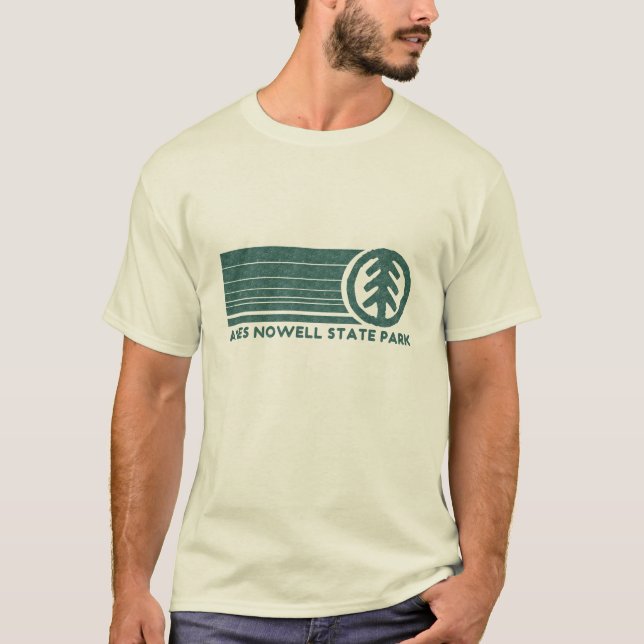 Camiseta T-shirt do parque estadual de Ames Nowell (Frente)