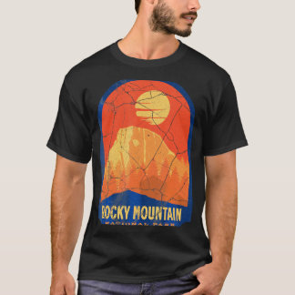 Camiseta T-Shirt do Parque Nacional da Montanha Rocky