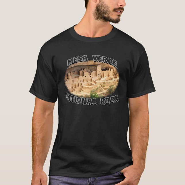 Camiseta T-Shirt do Parque Nacional Mesa Verde (Frente)