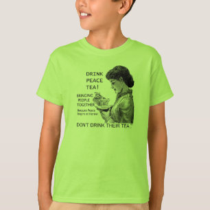 CAMISETA T-SHIRT DO PARTIDO DE ANTI-TEA
