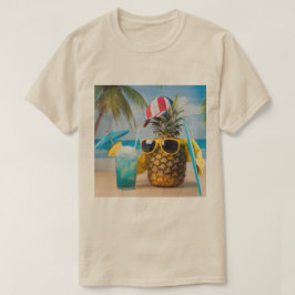 Camiseta T-Shirt do Partido do Abacaxi