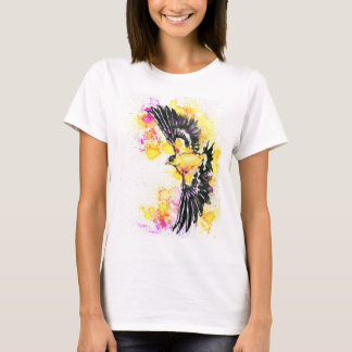Camiseta T-shirt do Pássaro Americano Goldfinch