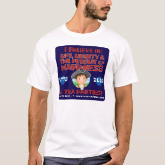Camiseta T-shirt do patriota de Lil