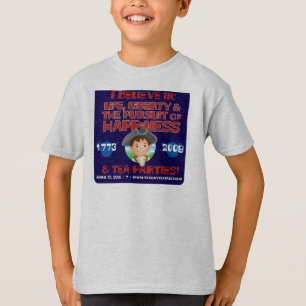 Camiseta T-shirt do patriota de Lil