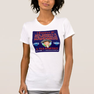 Camiseta T-shirt do patriota de Lil
