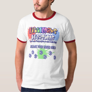Camiseta T-shirt do patrocinador de LittlePaws Kreations