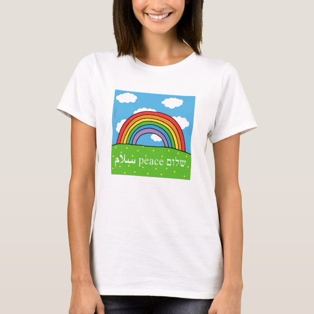 Camiseta T-shirt do Peace Shalom Salaam (Frente)