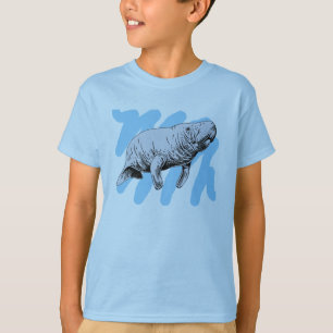 Camiseta T-shirt do peixe-boi