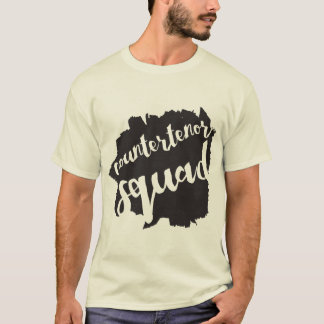 Camiseta t-shirt do pelotão do countertenor