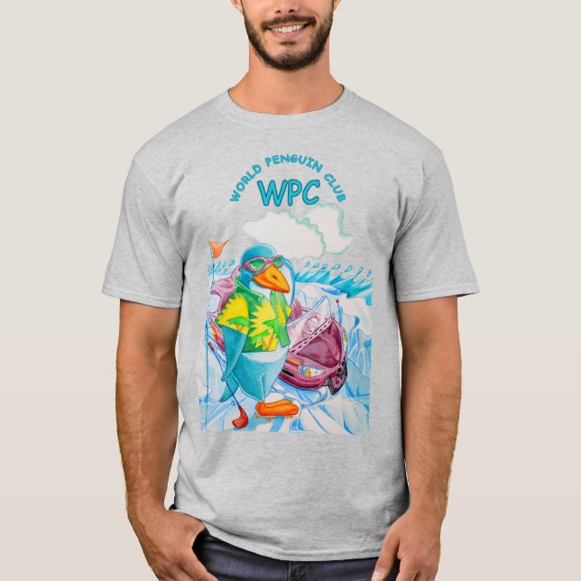 Camiseta T-shirt do Penguins Club (Frente)