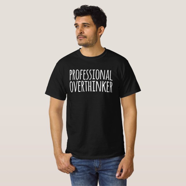 Camiseta T-Shirt do Pensador Profissional (Frente Completa)