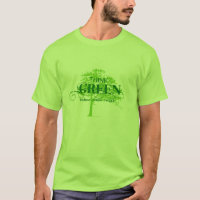 T-shirt do pense verde