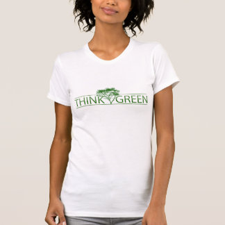 Camiseta T-shirt do pense verde