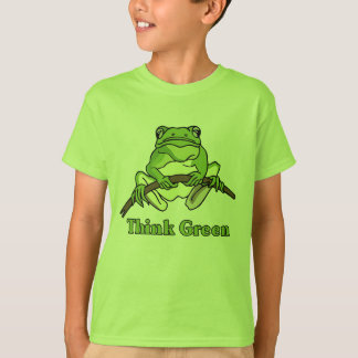 Camiseta T-shirt do pense verde