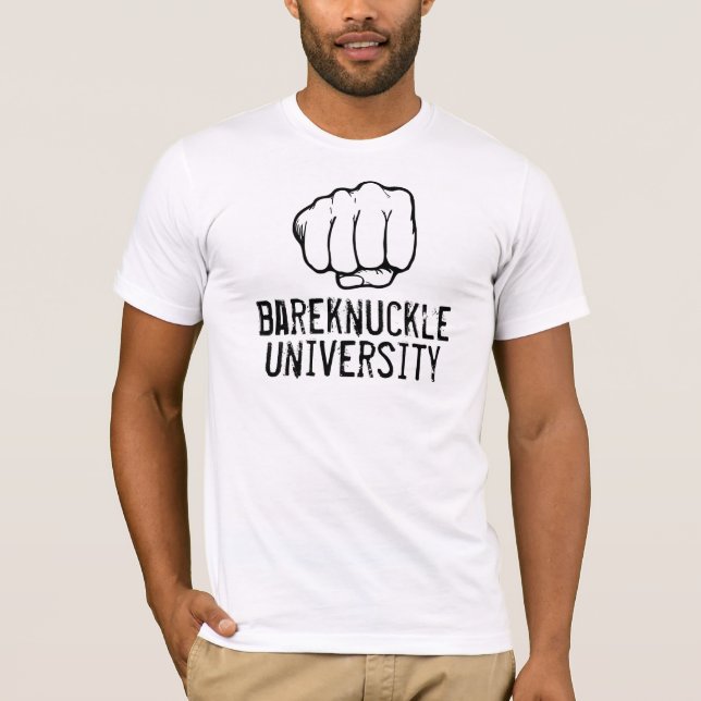Camiseta T-shirt do perfurador de One-two da universidade (Frente)