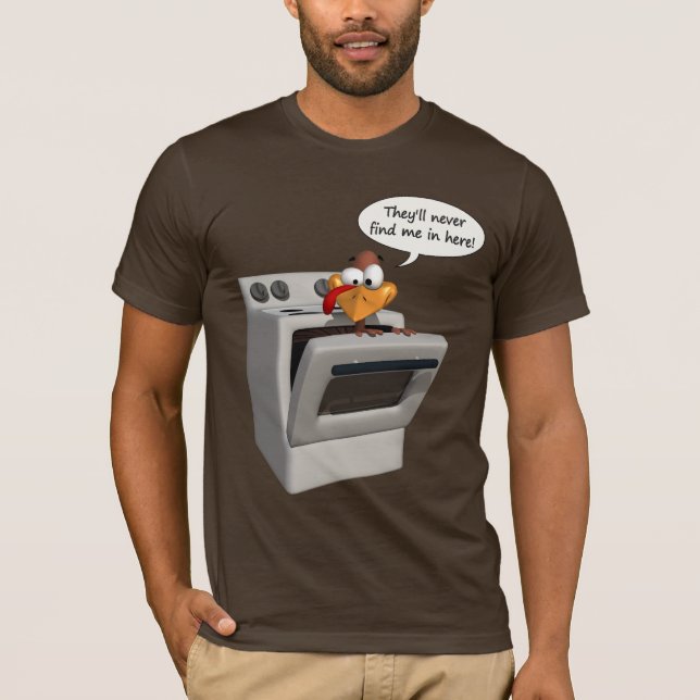 Camiseta T-shirt do peru da acção de graças (Frente)