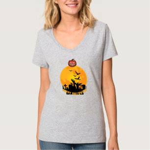 Camiseta T-Shirt Do Pescoço Das Mulheres
