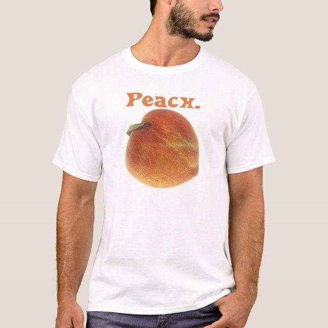 Camiseta T-shirt do pêssego (Frente)