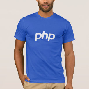 Camiseta T-shirt do PHP (azul)