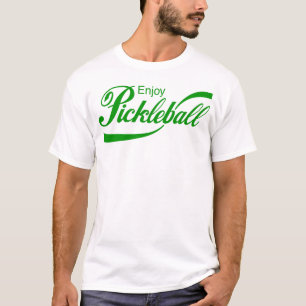 Camiseta T-shirt do Pickleball dos homens: "Aprecie