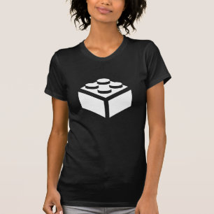 Camiseta T-shirt do pictograma do bloco