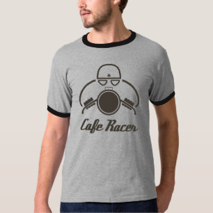 Camiseta T-shirt do piloto do café