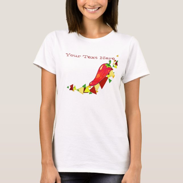 Camiseta T-shirt do pimento (Frente)