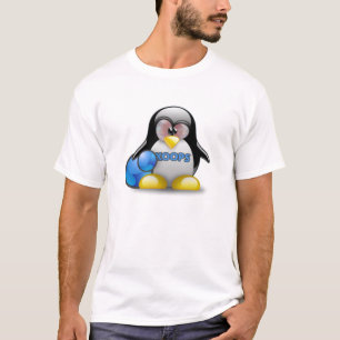 Camiseta T-shirt do pinguim de XOOPS