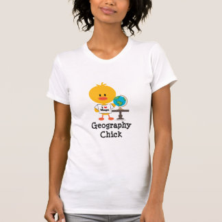 Camiseta T-shirt do pintinho da geografia
