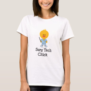 Camiseta T-shirt do pintinho da tecnologia de Surg