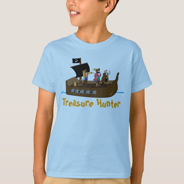 Camiseta T-shirt do pirata (Frente)