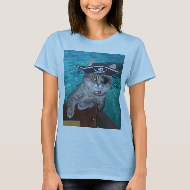 Camiseta T-shirt do pirata de Xena (Frente)