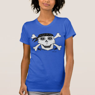 Camiseta T-shirt do pirata do crânio