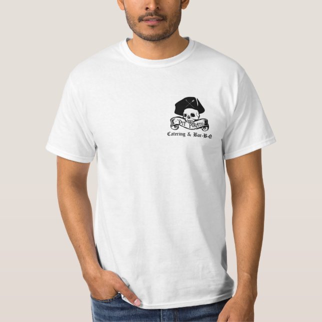Camiseta T-shirt do pirata do poço (Frente)