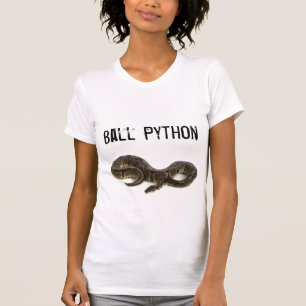Camiseta T-shirt do pitão da bola