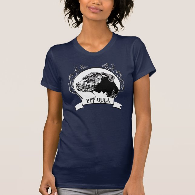 Camiseta T-shirt do pitbull (Frente)