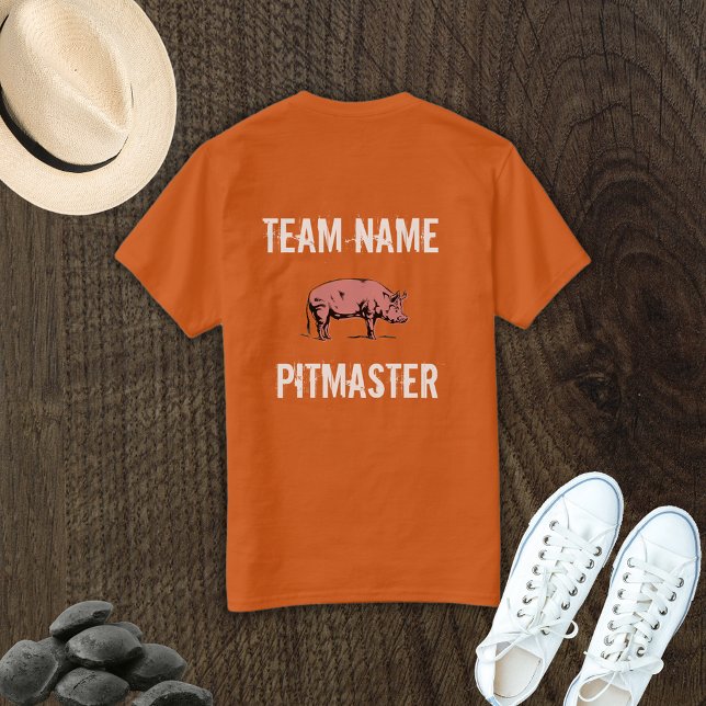 Camiseta t-shirt do Pitmaster da Equipe Personalizada de CH (Criador carregado)