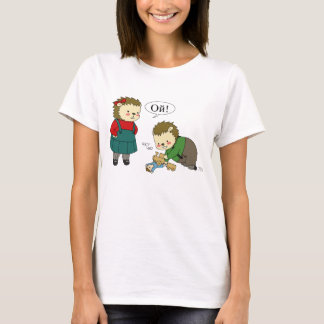 Camiseta T-shirt do playtime de Masha e de Sasha Yozhin