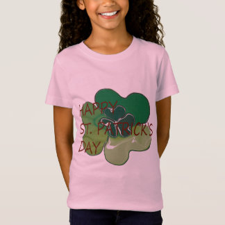 Camiseta T-shirt do plissado das meninas