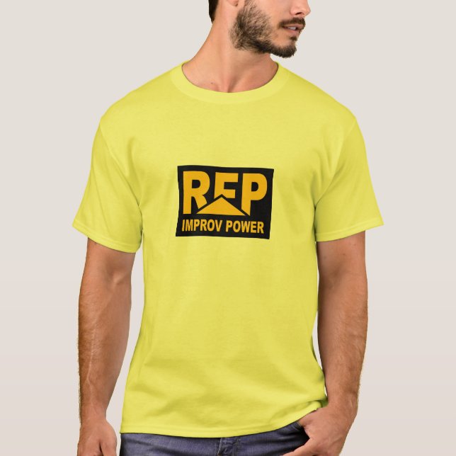 Camiseta T-shirt do poder do RFP (Frente)