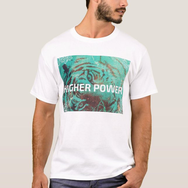 Camiseta T-shirt do poder mais alto (Frente)