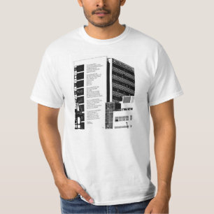 Camiseta T-shirt do poema do movimento de Sheffield Hallam