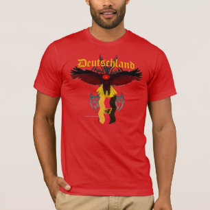 Camiseta T-shirt do Poli-Algodão dos homens de Eagle do
