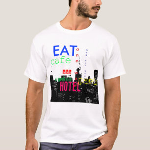 Camiseta T-shirt do pop art da Nova Iorque