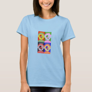 Camiseta T-shirt do pop art de Barack 08