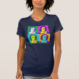 Camiseta T-shirt do pop art de Keats (marinho)