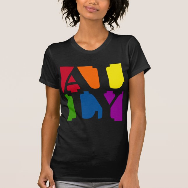Camiseta T-shirt do pop do aliado (Frente)