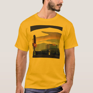 Camiseta T-shirt do por do sol de Las Vegas da fronteira