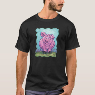 Camiseta T-shirt do porco